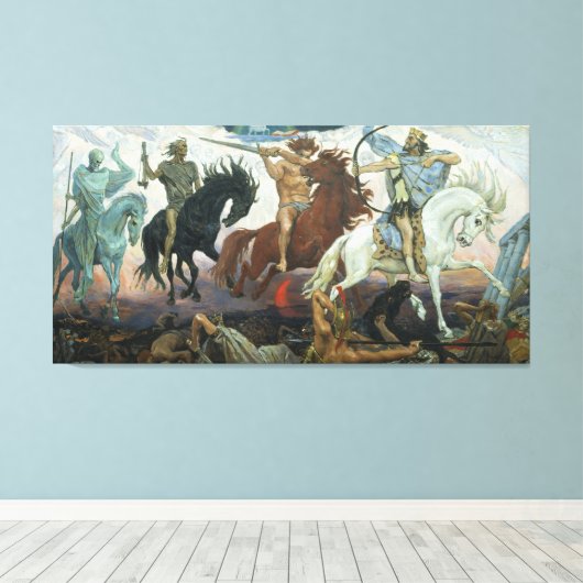 Leinwand Vier Sperma der Apokalypse Viktor Vasnets (Insitu (Holzboden))