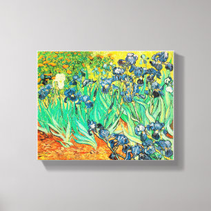 Leinwand Vincent van Gogh Irises 1889 Blauen Blume