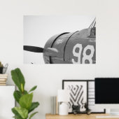 Leinwand Vintag Look Flugzeug Poster (Heimbüro)