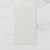 Leinwand Visitenkarte (Rückseite)