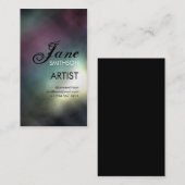 Leinwand Visitenkarte (Vorne/Hinten)