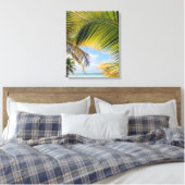 Leinwand von Beach Palms (Insitu (Schlafzimmer))
