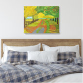 Leinwand von Blätter im Herbst (Insitu (Schlafzimmer))