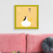 Leinwand von Cristina Ghelfi (Insitu (Wohnzimmer))