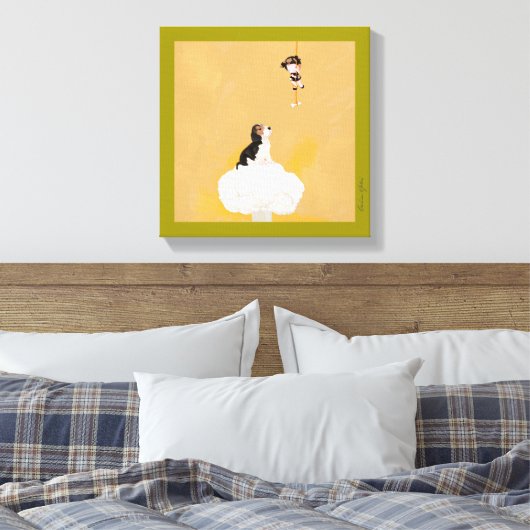 Leinwand von Cristina Ghelfi (Insitu (Schlafzimmer))