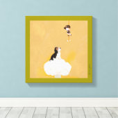 Leinwand von Cristina Ghelfi (Insitu (Holzboden))