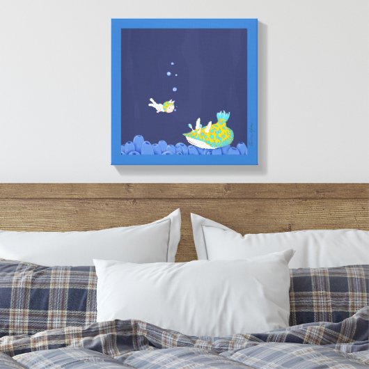 Leinwand von Cristina Ghelfi (Insitu (Schlafzimmer))