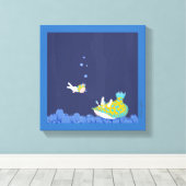 Leinwand von Cristina Ghelfi (Insitu (Holzboden))