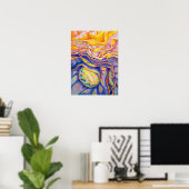 Leinwand von Emotionen Poster (Heimbüro)