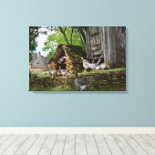 Leinwand von Foie Gras (Insitu (Holzboden))