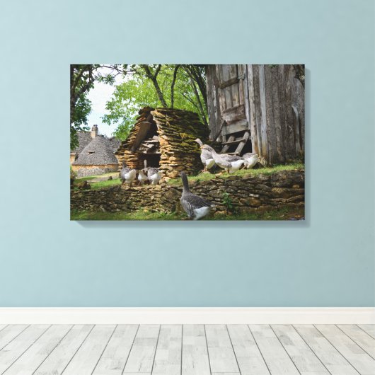 Leinwand von Foie Gras (Insitu (Holzboden))