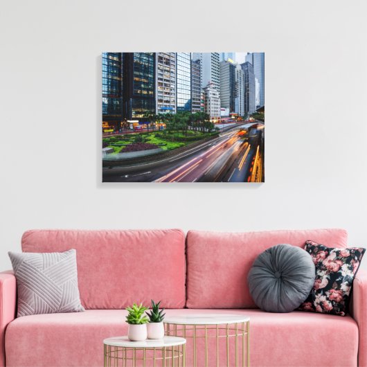 Leinwand von Hong Kong Traffic (Insitu (Wohnzimmer))