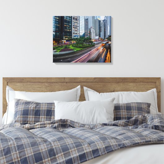 Leinwand von Hong Kong Traffic (Insitu (Schlafzimmer))