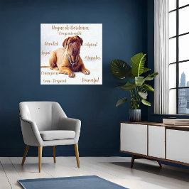 Leinwand von Hunden mit Temperament-Eigenschaften
