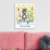 Leinwand von Party für personalisierte Kinder (Insitu (Wohnzimmer))