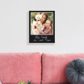 Leinwand von personalisierten Fotos (Insitu (Wohnzimmer))