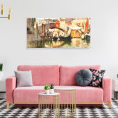 Leinwand von Roussoff in Venedig (Insitu (Wohnzimmer))