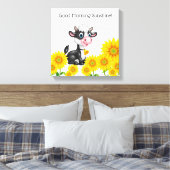 Leinwand Wall Art Country Kuh (Insitu (Schlafzimmer))