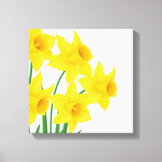 Leinwand Wall Art Daffodils (Vorderseite)