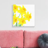 Leinwand Wall Art Daffodils (Insitu (Wohnzimmer))