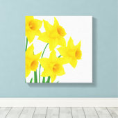 Leinwand Wall Art Daffodils (Insitu (Holzboden))