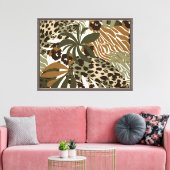 Leinwand Wall Art-Dschungel (Insitu (Wohnzimmer))
