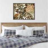 Leinwand Wall Art-Dschungel (Insitu (Schlafzimmer))