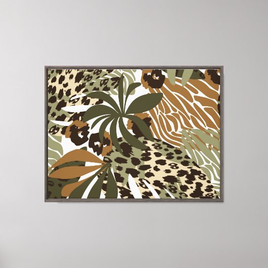 Leinwand Wall Art-Dschungel (Vorderseite)