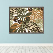 Leinwand Wall Art-Dschungel (Insitu (Holzboden))