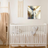 Leinwand Wall Art Print Abstrakt Angel in Neutral