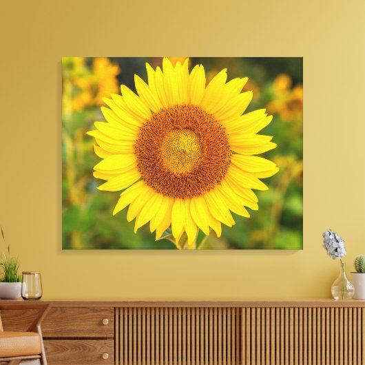 Leinwand Wall Art-Sunflower (Insitu (Wohnzimmer))