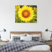 Leinwand Wall Art-Sunflower (Insitu (Schlafzimmer))