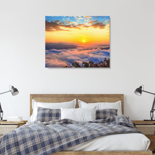 Leinwand Wall Art-Sunrise (Insitu (Schlafzimmer))