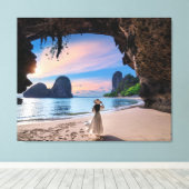 Leinwand Wall Art-Thailand (Insitu (Holzboden))