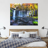 Leinwand Wall Art Waterfall Japan (Insitu (Schlafzimmer))