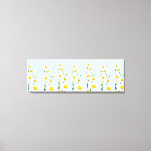 Leinwand Wall Art-White Daisies (Vorderseite)