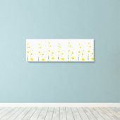 Leinwand Wall Art-White Daisies (Insitu (Holzboden))