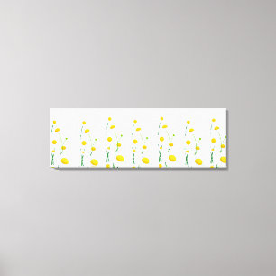 Leinwand Wall Art-White Daisies