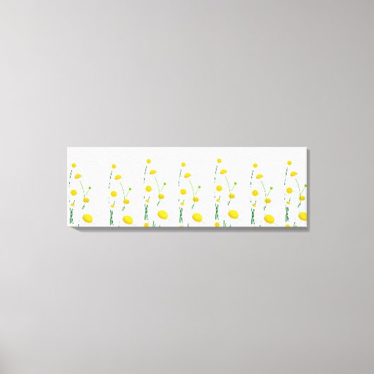 Leinwand Wall Art-White Daisies (Vorderseite)