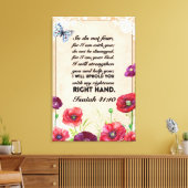 Leinwand Wall Print 24x36, Isaiah 41:10 (Insitu (Wohnzimmer))
