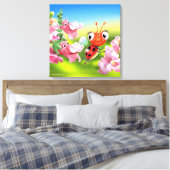 Leinwand Wand drucken Ladybug freundlichen Snap Dr (Insitu (Schlafzimmer))