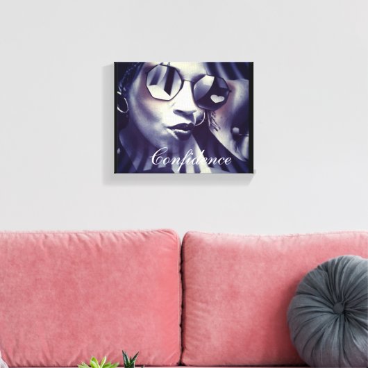 Leinwand Wand Kunstbild von schönen Frauen. (Insitu (Wohnzimmer))