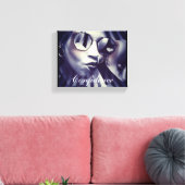 Leinwand Wand Kunstbild von schönen Frauen. (Insitu (Wohnzimmer))