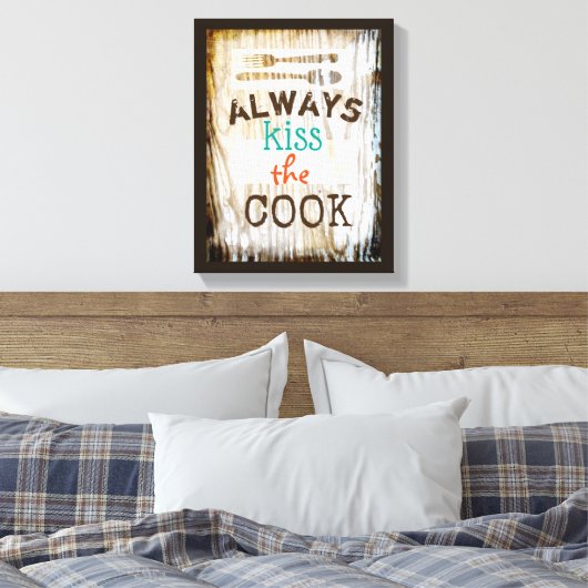 Leinwand Wandkunst niedliches Zitat (Insitu (Schlafzimmer))