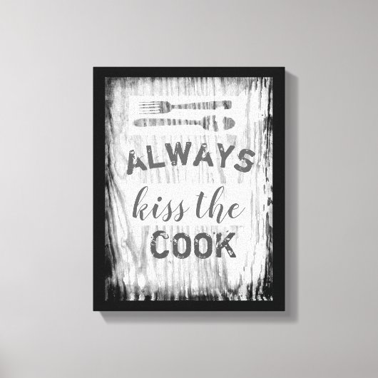 Leinwand Wandkunst niedliches Zitat (Vorderseite)