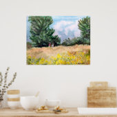 LEINWAND - WASSERFARBE - KUNST VON HARRIET DAVIDSO POSTER (Küche)