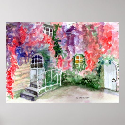 LEINWAND - WASSERFARBEN VON HARRIET DAVIDSOHN POSTER (Vorne)