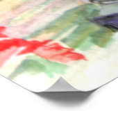 LEINWAND - WASSERFARBEN VON HARRIET DAVIDSOHN POSTER (Ecke)