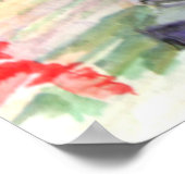 LEINWAND - WASSERFARBEN VON HARRIET DAVIDSOHN POSTER (Ecke)