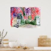 LEINWAND - WASSERFARBEN VON HARRIET DAVIDSOHN POSTER (Küche)